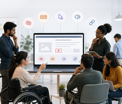 Report accessibility barrier