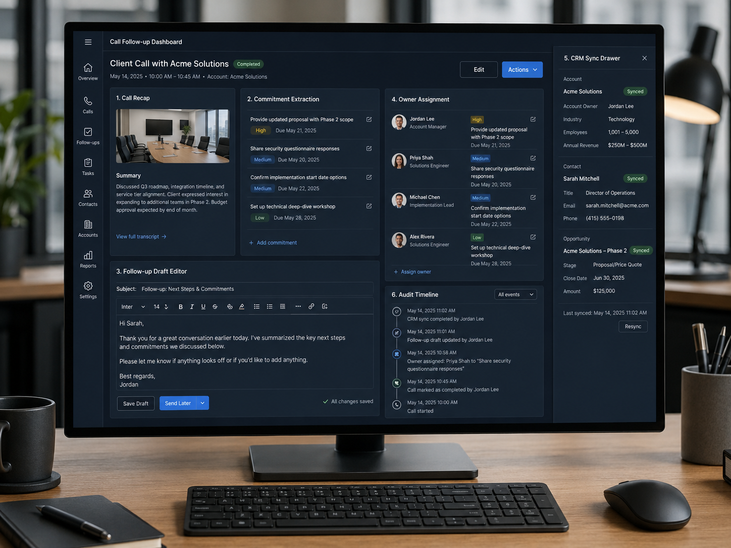 Workspace UI